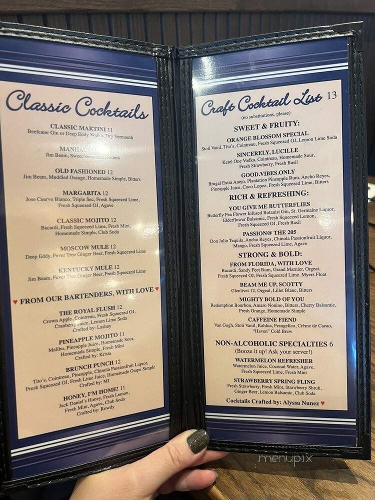 Lucilles American Cafe - Winter Haven, FL menu_pic