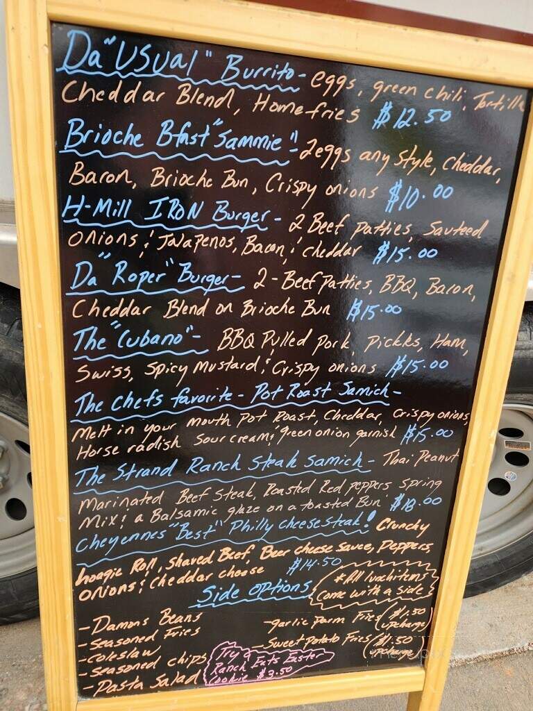 Blue Raven Brewery - Cheyenne, WY menu_pic