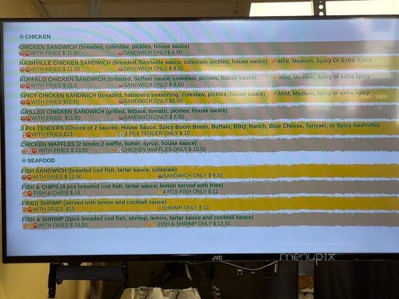 Binge Hot Chicken - Wheat Ridge, CO menu_pic