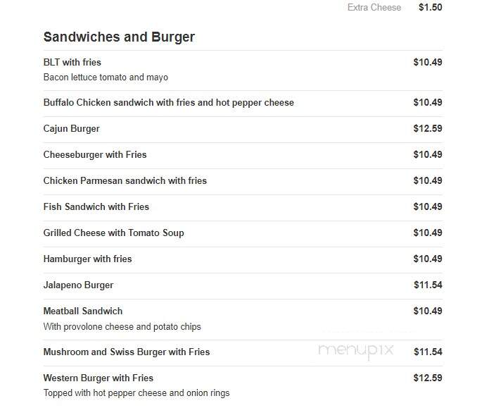 Chewy's - Altoona, PA menu_pic