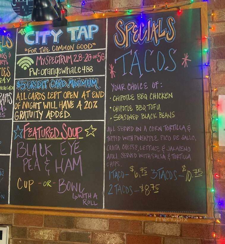 The City Tap Bar - Pittsboro, NC