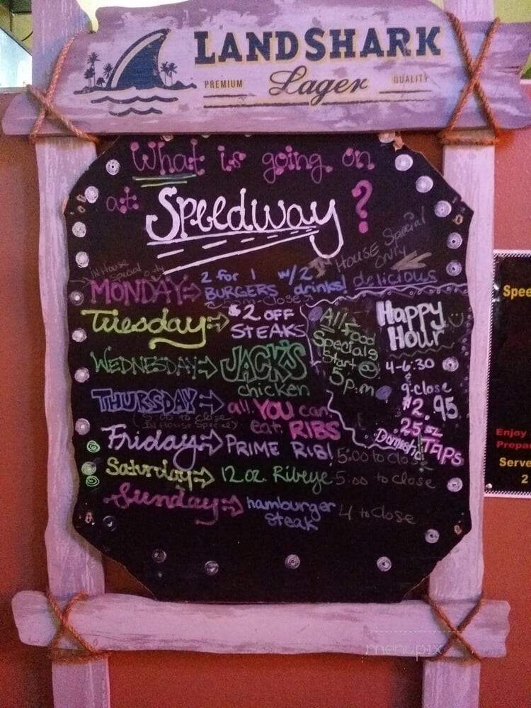 Speedway Restaurant - Grand Forks, ND menu_pic