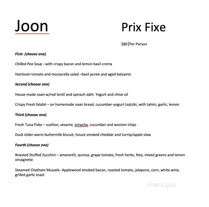 Joon Bar & Kitchen - Provincetown, MA