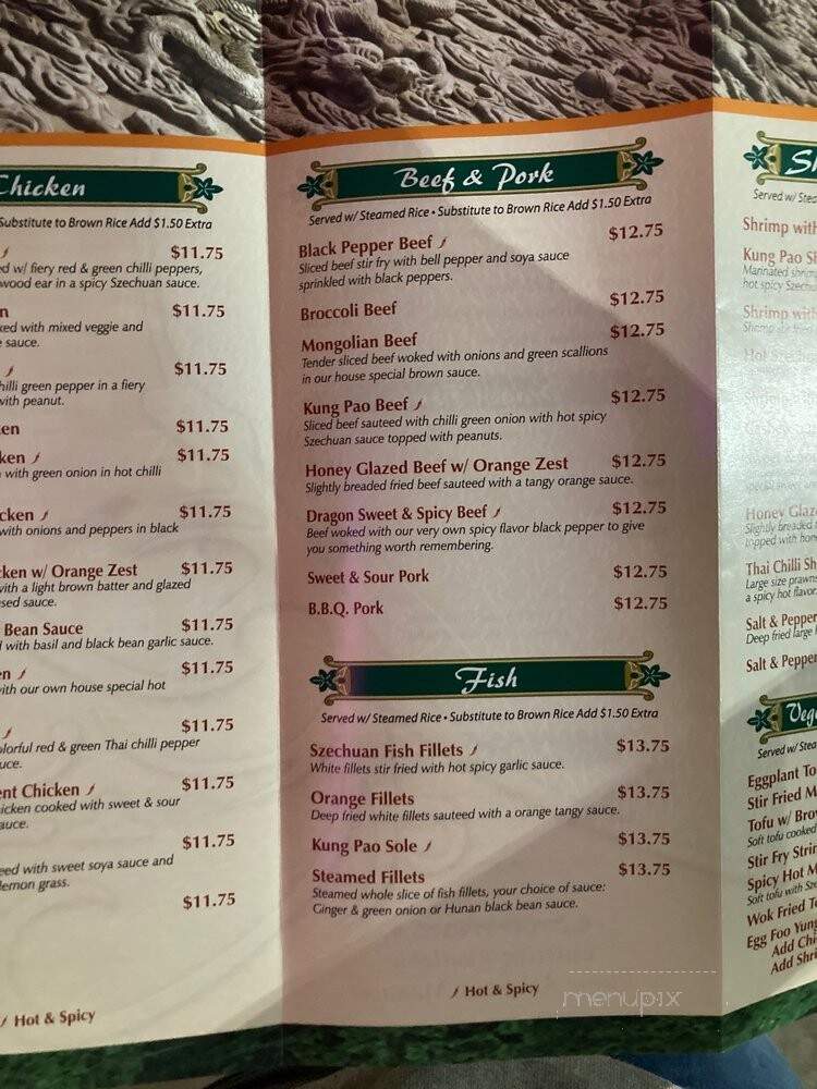 Twin Dragon - La Habra, CA menu_pic