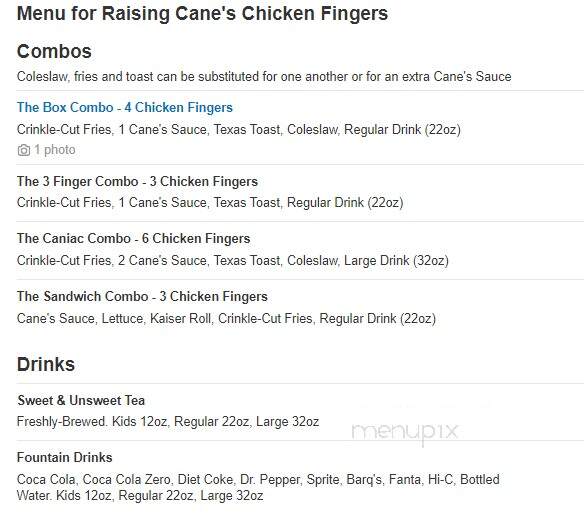 Raising Cane's Chicken Fingers - Burleson, TX