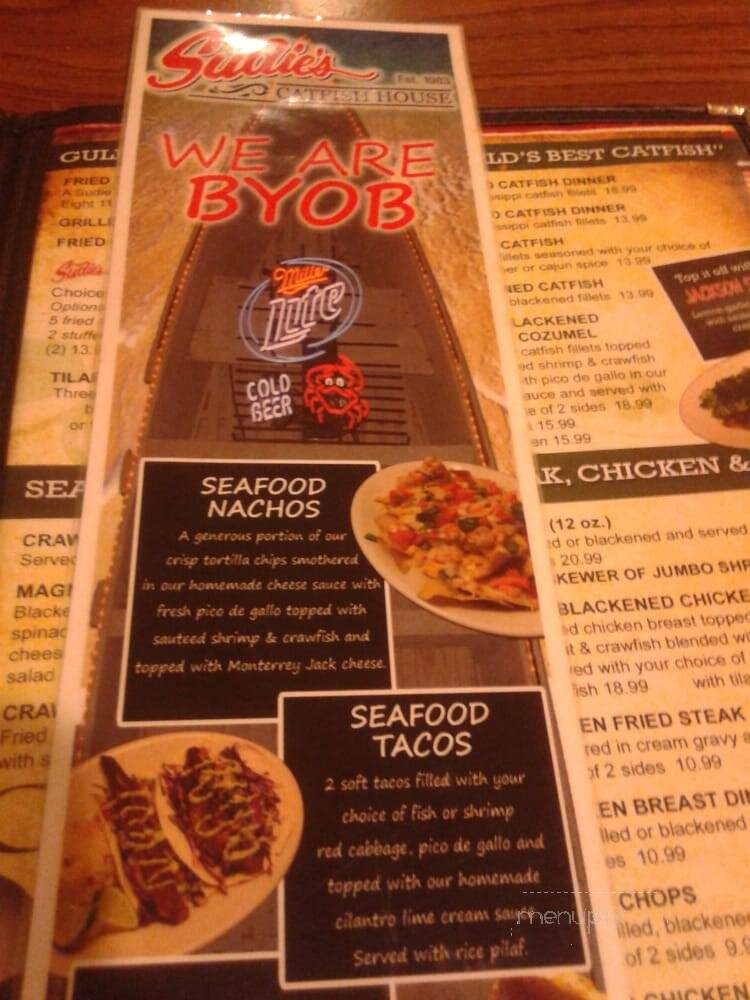 Sudies Catfish House - Pasadena, TX menu_pic