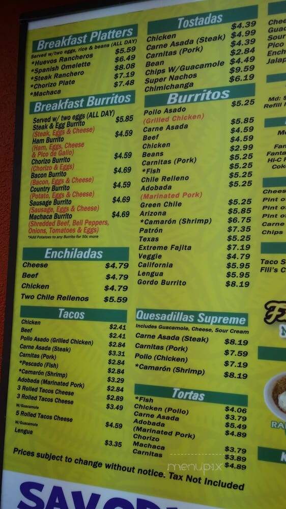 Filiberto's Mexican Food - Bernalillo, NM