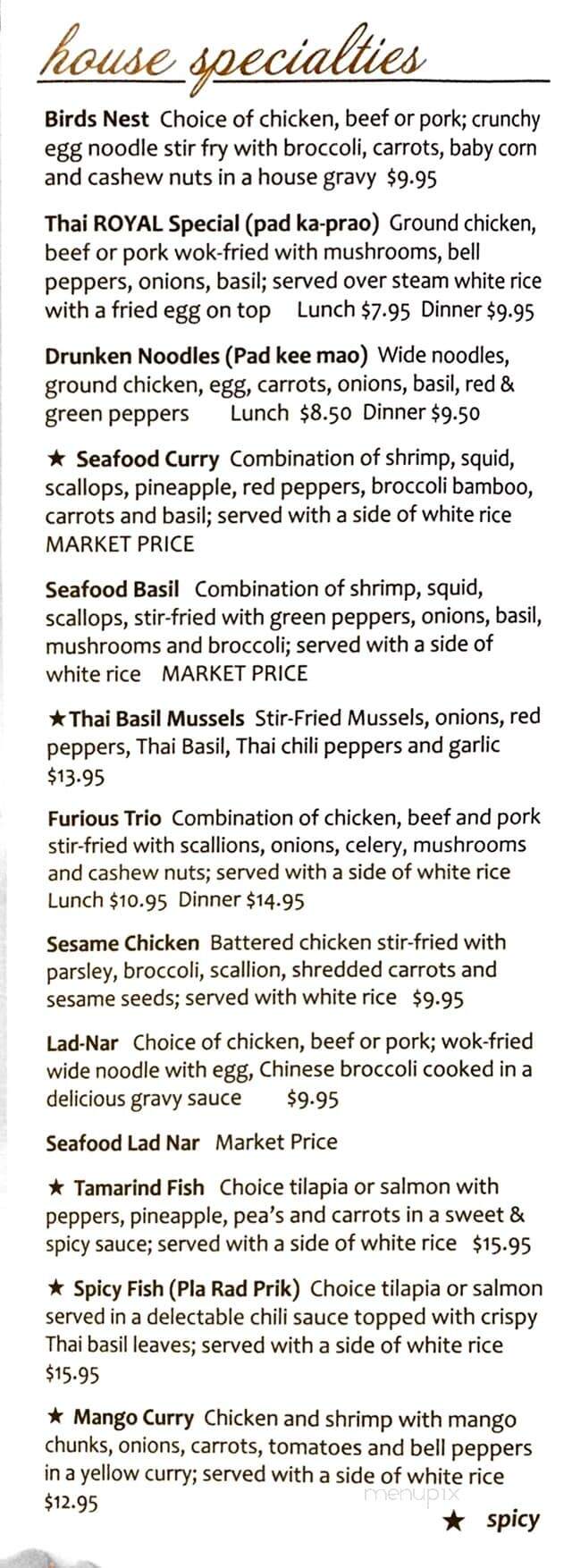 Thai Time - Pascoag, RI menu_pic
