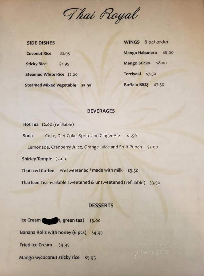 Thai Time - Pascoag, RI menu_pic