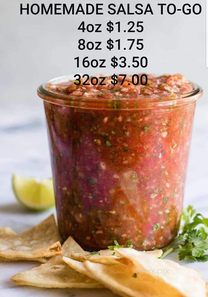 Azul Tequila - Napoleon, OH menu_pic