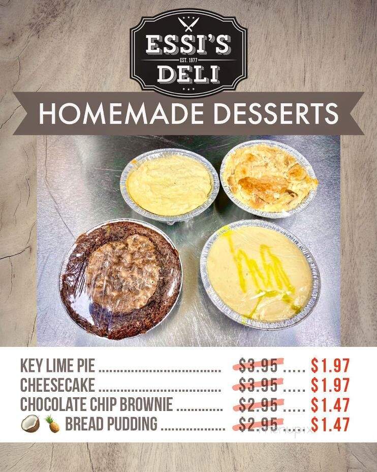 Essi's Deli - Palm Beach Gardens, FL menu_pic