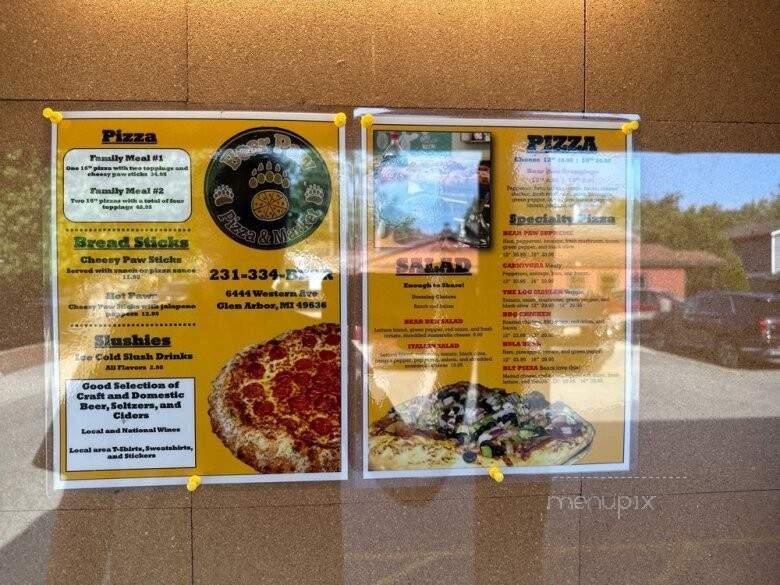 Bear Paw Pizza - Glen Arbor, MI