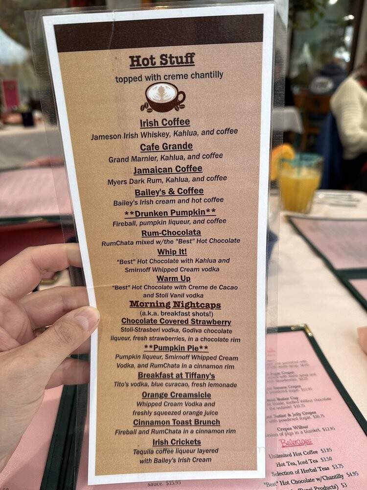 Bayside Skillet Crepe & Omelet - Ocean City, MD menu_pic
