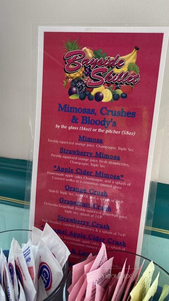 Bayside Skillet Crepe & Omelet - Ocean City, MD menu_pic