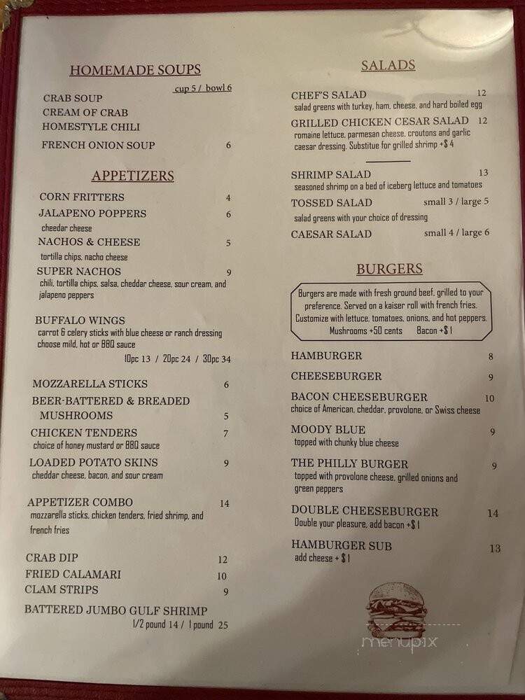 Lu & Joe's Restaurant & Lounge - Mount Airy, MD menu_pic