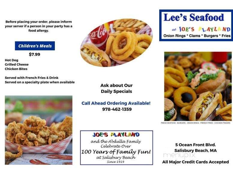 Lee's Seafood - Salisbury, MA