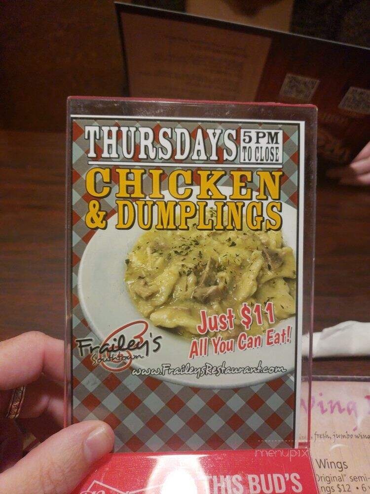 Frailey's Southtown Grill - Saint Louis, MO menu_pic