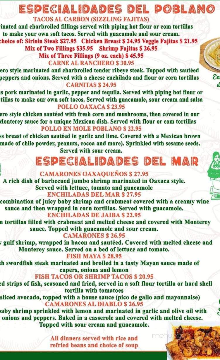 Jose's Mexican Cantina - Warren, NJ menu_pic