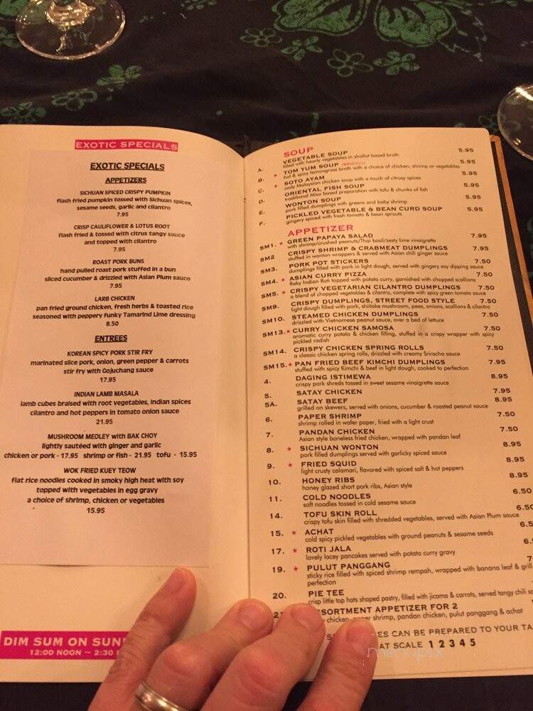 A Taste Of Asia - Chatham, NJ menu_pic