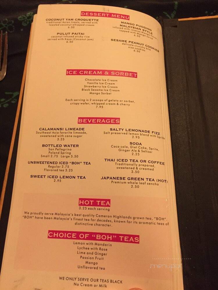 A Taste Of Asia - Chatham, NJ menu_pic