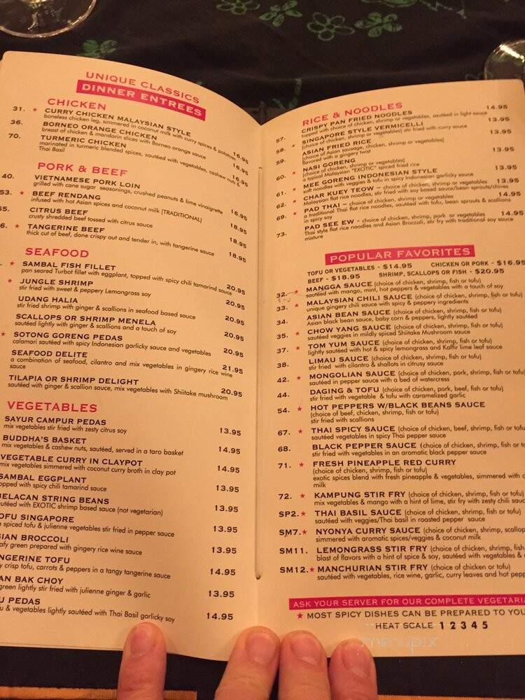 A Taste Of Asia - Chatham, NJ menu_pic