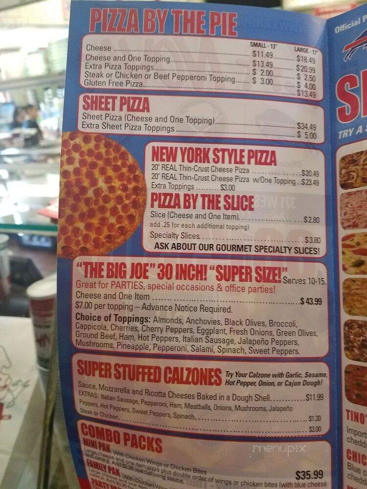 La Nova Pizzeria - Buffalo, NY menu_pic