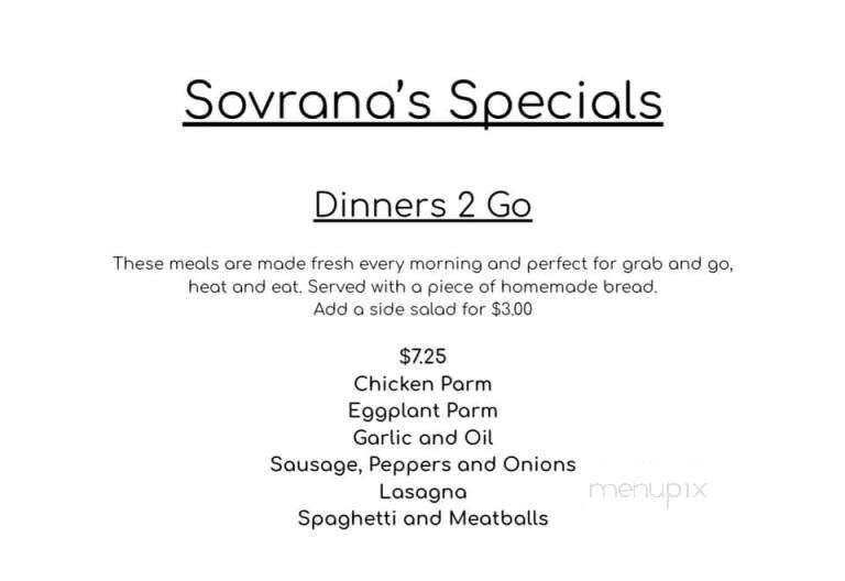 Sovrana Grocery Bakery & Deli - Albany, NY