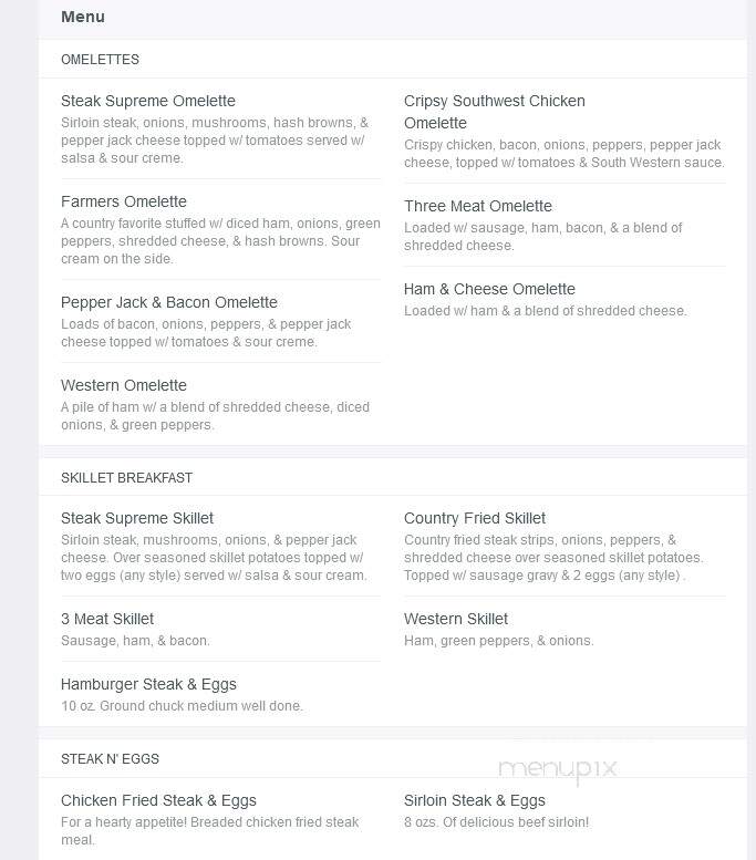 Marlins Restaurant - Rapid City, SD menu_pic