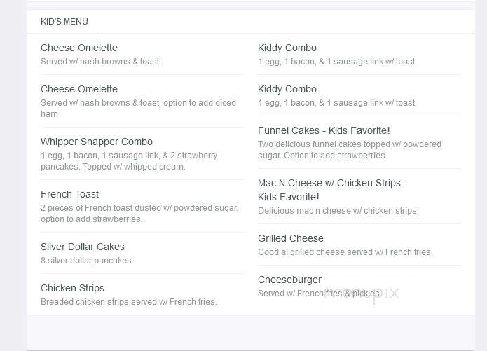 Marlins Restaurant - Rapid City, SD menu_pic