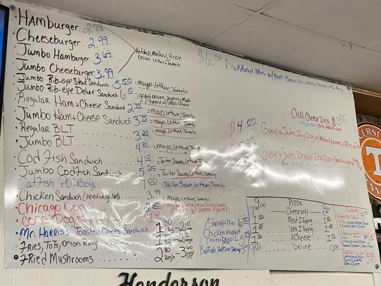 Chow Wagon - Henderson, TN menu_pic
