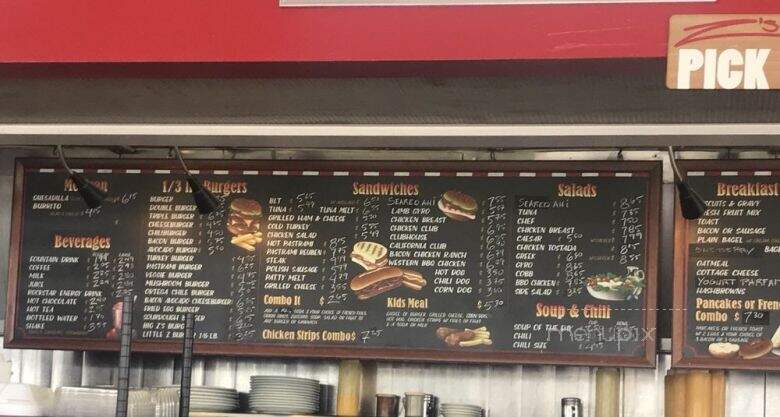 Papa Z's - Fountain Valley, CA menu_pic