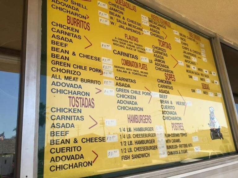 Q-Tortas - Placentia, CA menu_pic