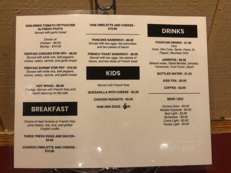 Arthur's Restaurant - Orange, CA menu_pic