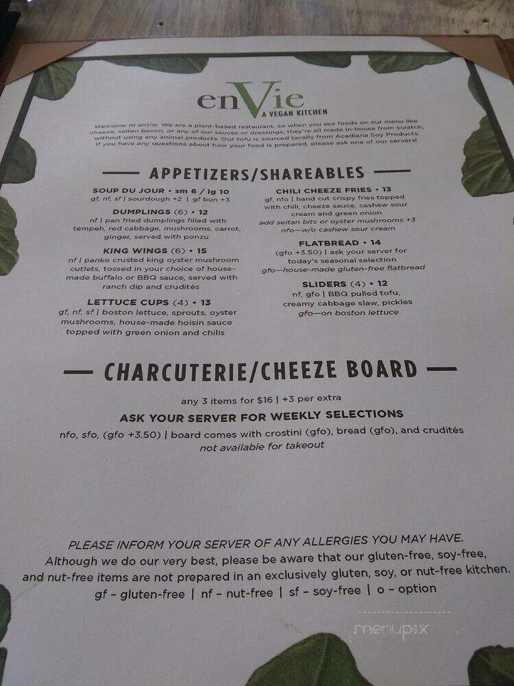 EnVie A Vegan Kitchen - Halifax, NS