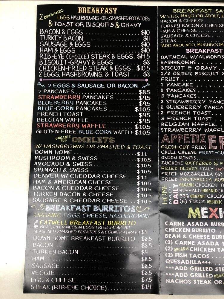 Down Home Grill - Victorville, CA menu_pic