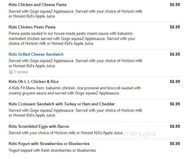 La Madeleine French Bakery - Tulsa, OK menu_pic