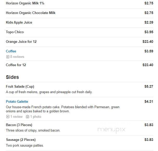 La Madeleine French Bakery - Tulsa, OK menu_pic
