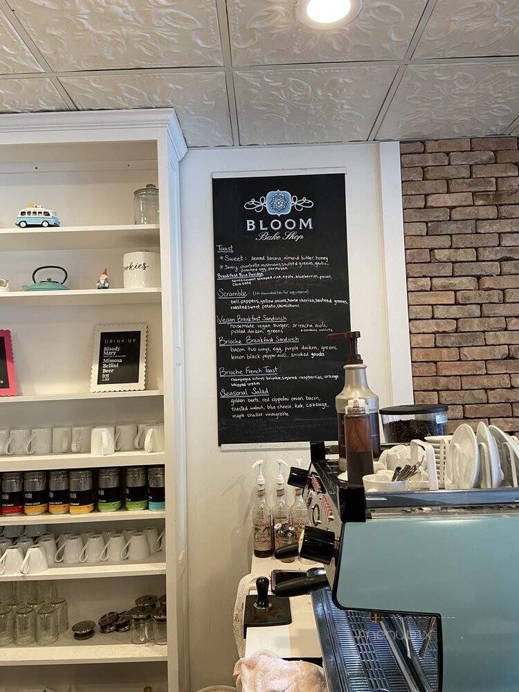 Bloom Bake Shop - Madison, WI menu_pic