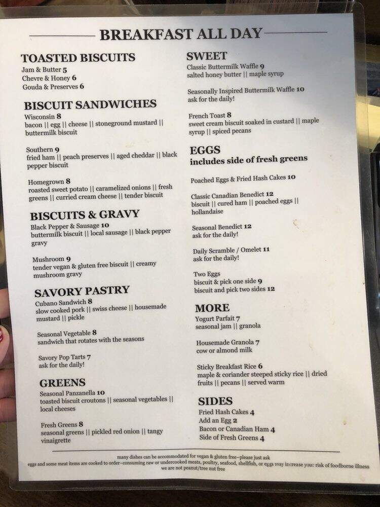 Bloom Bake Shop - Madison, WI menu_pic