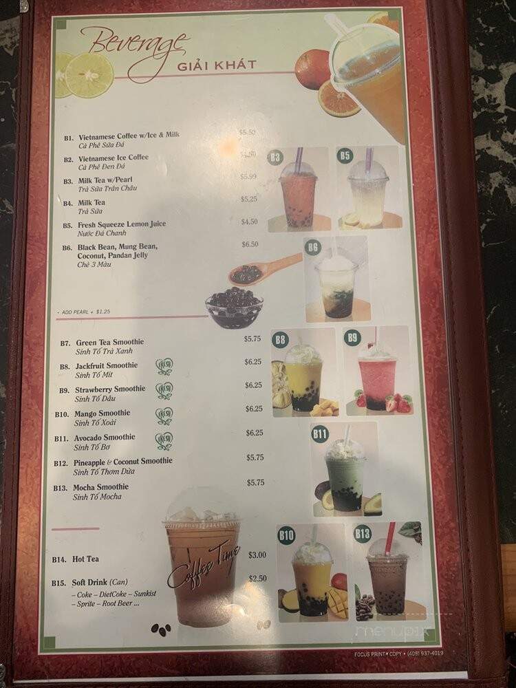 Saigon UnPHOgettaBOWL - Manteca, CA menu_pic