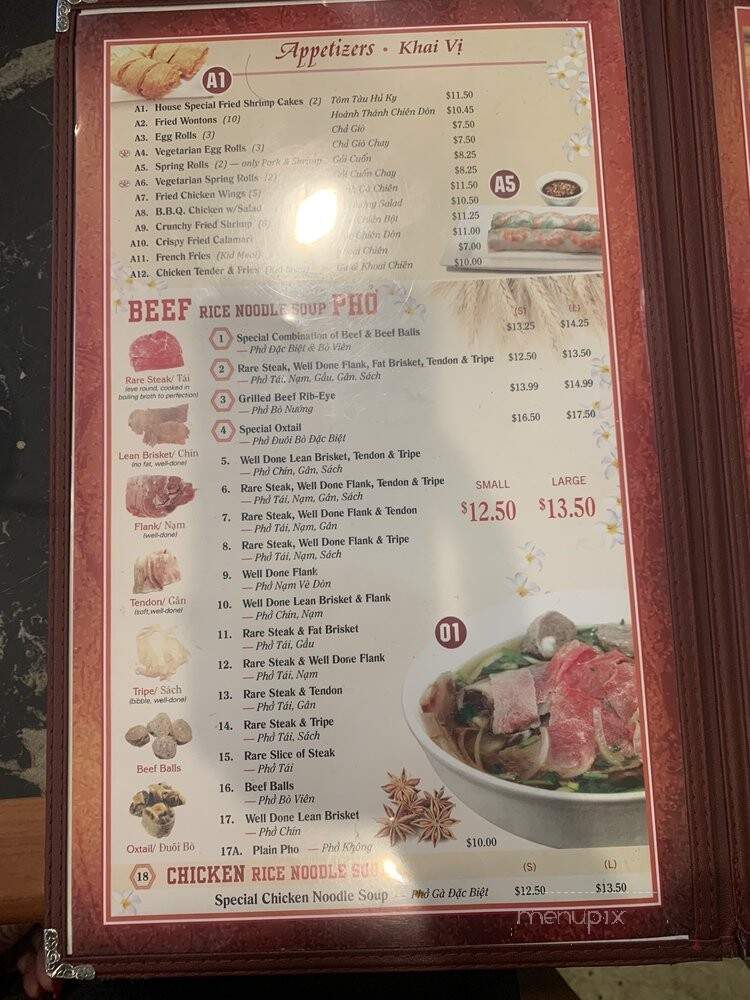 Saigon UnPHOgettaBOWL - Manteca, CA menu_pic