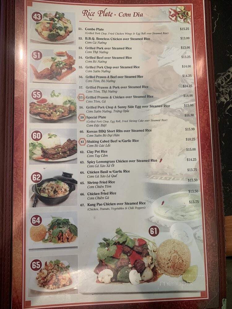 Saigon UnPHOgettaBOWL - Manteca, CA menu_pic
