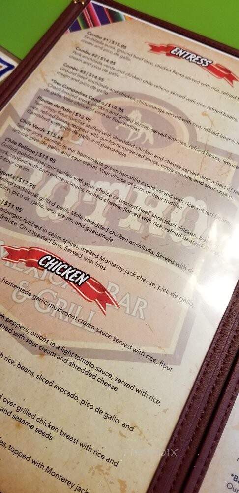 El Potro Mexican Grill - Chelsea, MA menu_pic