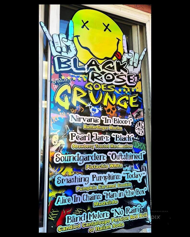 Black Rose Coffee & Tea - Redding, CA menu_pic