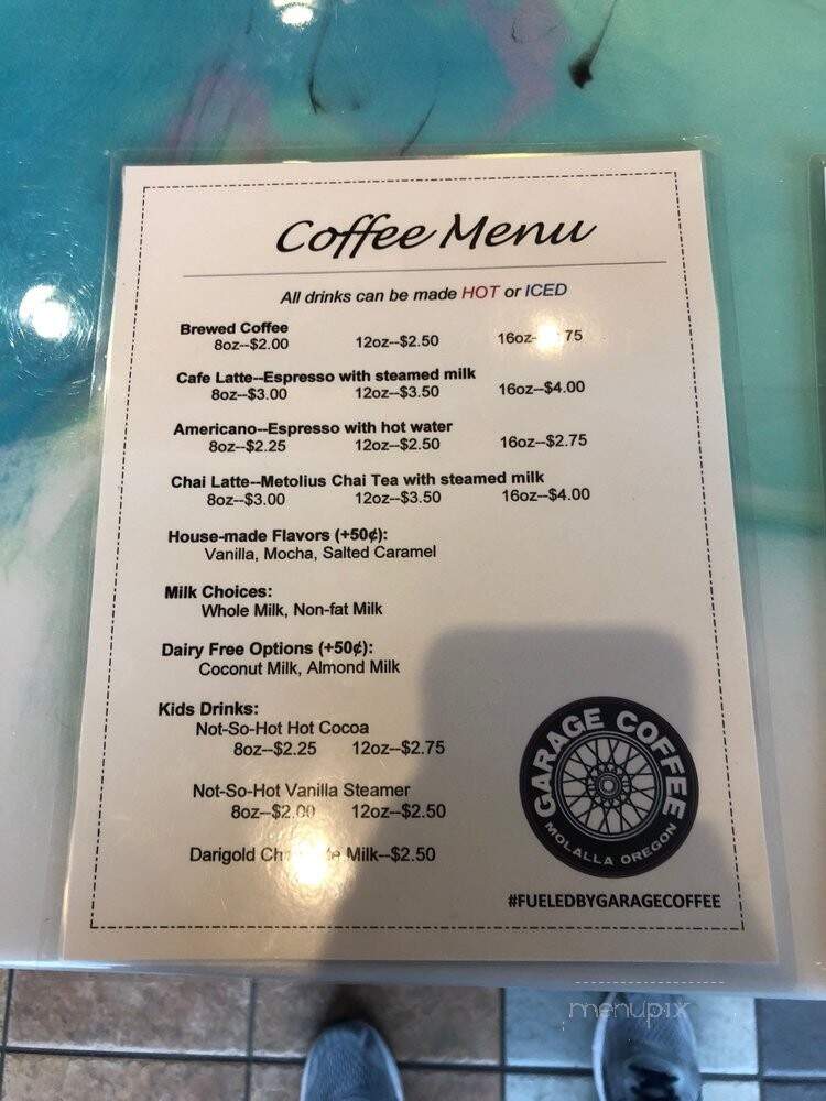 Baker's Prairie Bakery - Canby, OR menu_pic
