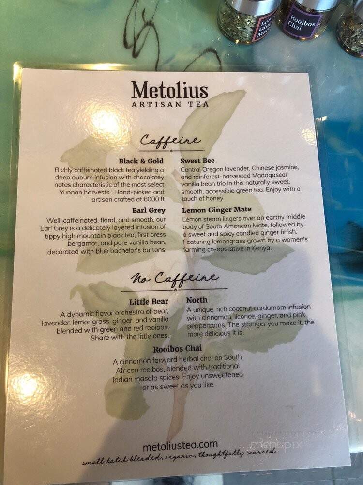 Baker's Prairie Bakery - Canby, OR menu_pic