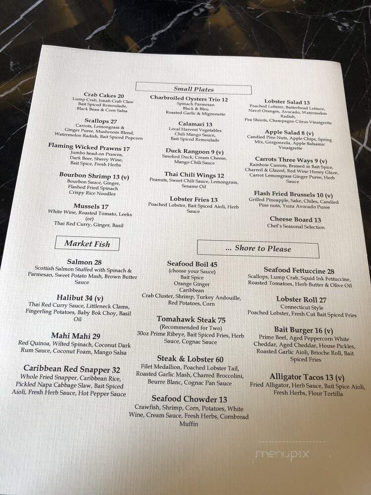 Bait - St. Louis, MO menu_pic