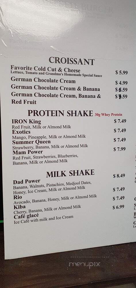 Grandma Loves You - Toronto, ON menu_pic