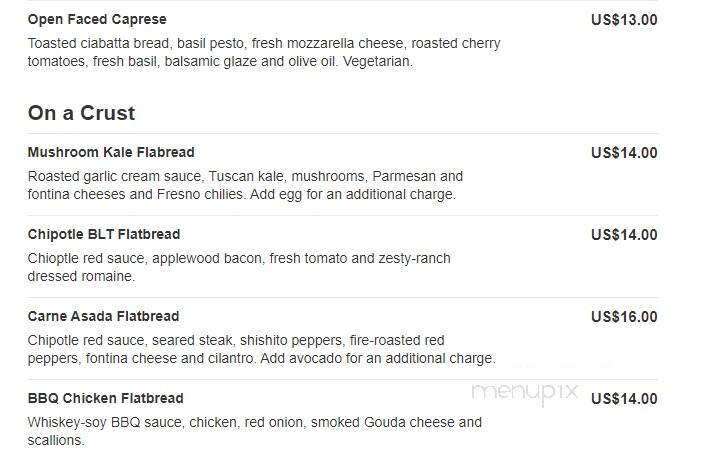 Brickstones Kitchen & Bar - San Antonio, TX menu_pic