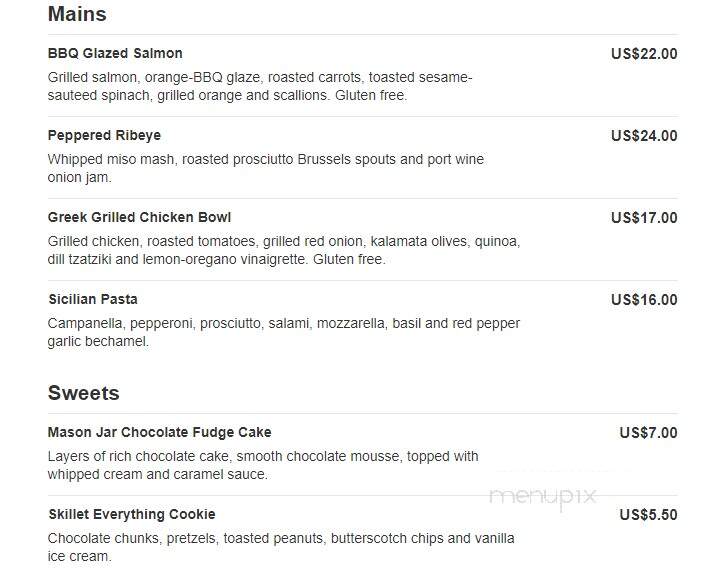 Brickstones Kitchen & Bar - San Antonio, TX menu_pic